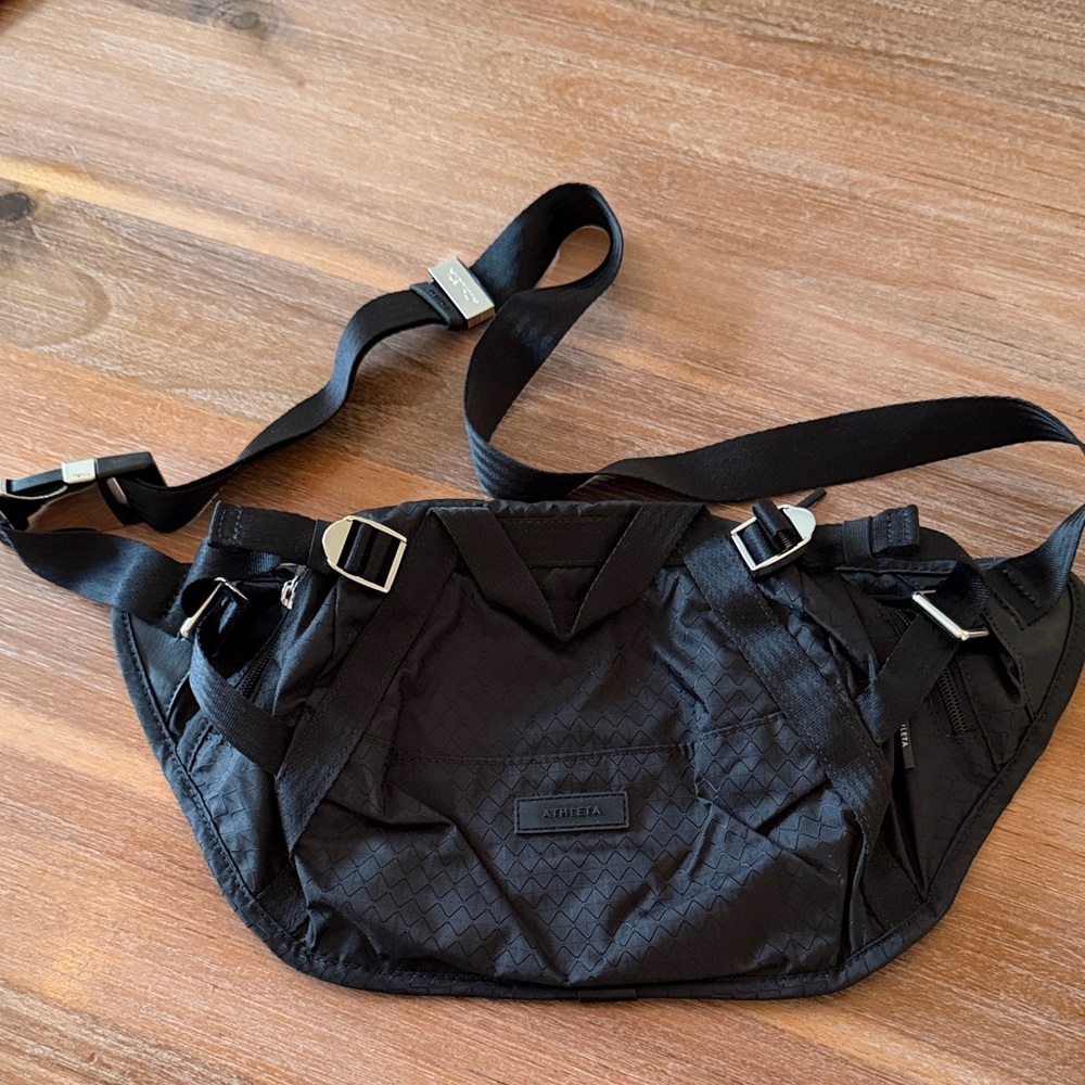 Athleta Black Crossbody Bag